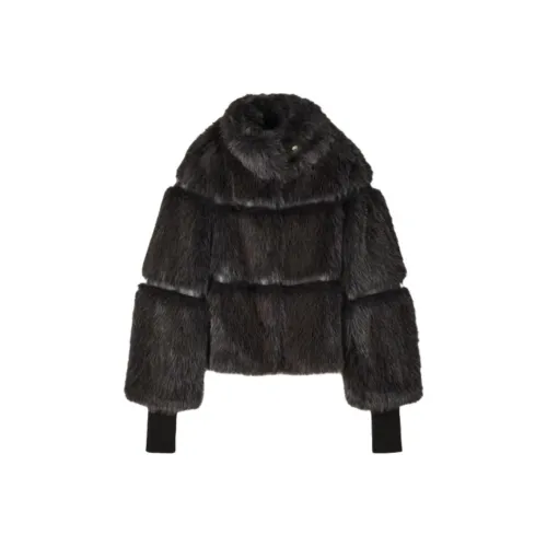 Patrizia Pepe FW25 Velvet Feel Coat Women's