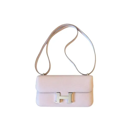 HERMES Constance Эпсомская кожа Сумка через плечо Женская 09 Бледно-розовый Фиолетовый Pale Dream Фиолетовый