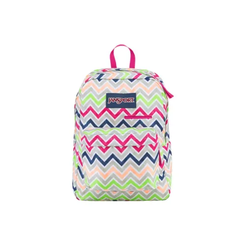 JanSport Ткань Рюкзак Средний Унисекс Циан Серый
