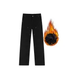 Черный с флисовой подкладкой