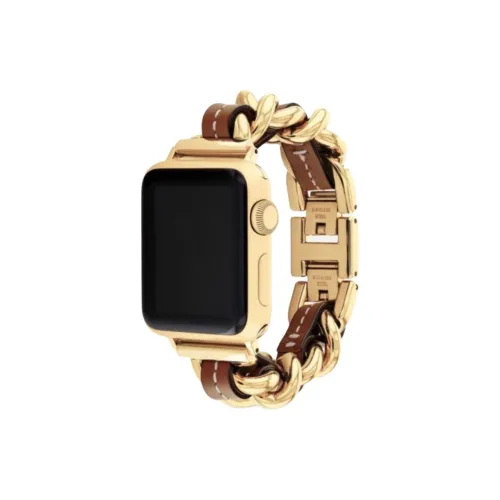 COACH Ремень Apple Совместимость Нержавеющая сталь Материал кожа