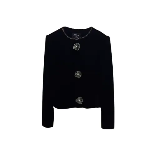 CDAYU Черный комплект Женские Повседневные костюмы