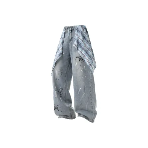 PAL ONGACO Синий Унисекс Джинсы