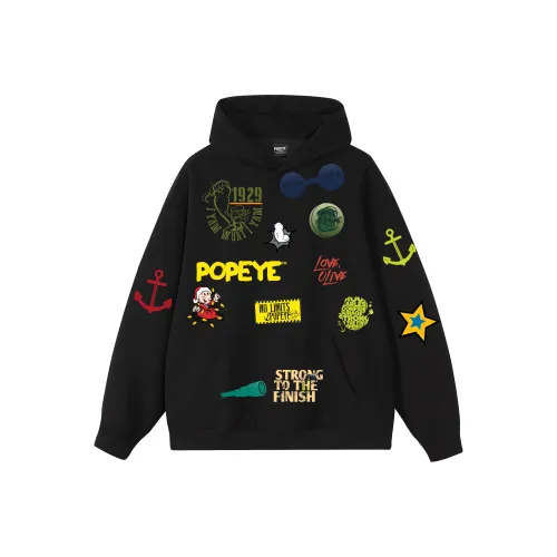 POPEYE Мультяшный Свитшот Унисекс