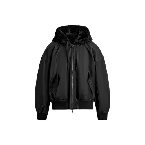 ZARA Мужские черные куртки