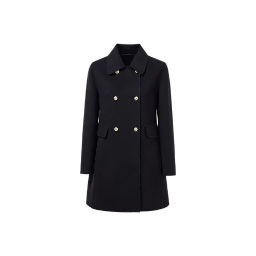 KARL LAGERFELD Элегантность Элегантный Универсальный Модный FW25 Пальто Женские