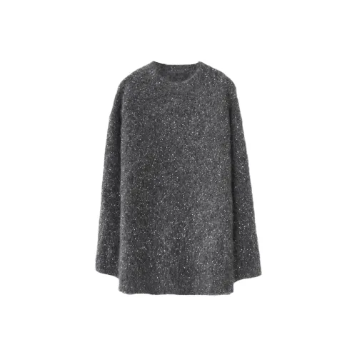 Musewave [Гипсофила] Классический роскошный жемчужный марлевый свитер для малышей из мохера и кашемира женский