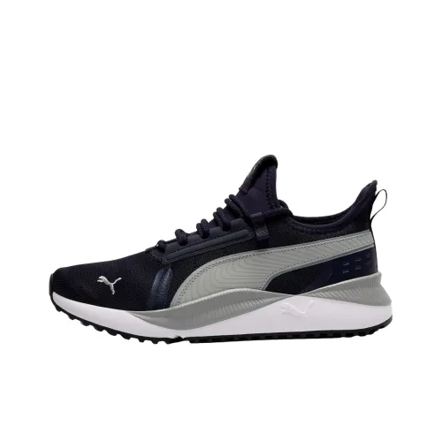PUMA Pacer Future Street Plus Дышащие Поддерживающие Беговые Кроссовки Унисекс Черные Серые