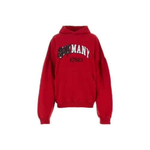 Balenciaga Толстовка Женская Красная