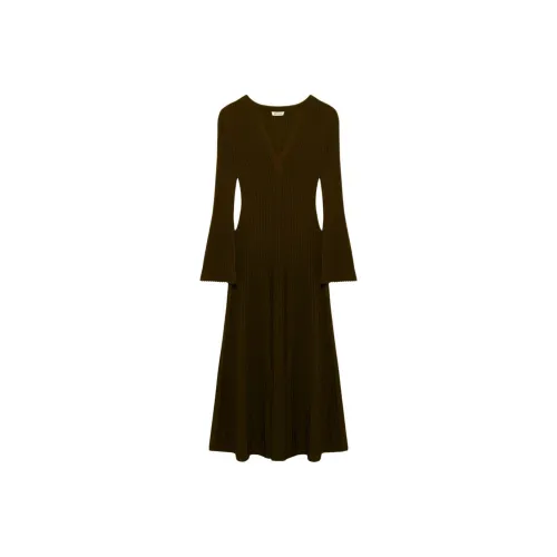 JONATHAN SIMKHAI Длинное платье с длинными рукавами женское