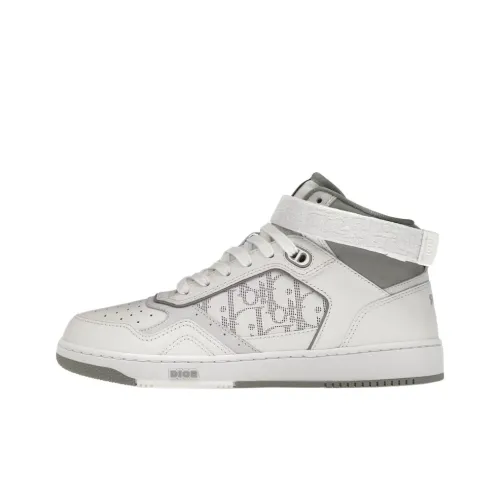 DIOR B27 Высокие Топы Стильные Скейтбординги Мужские Белые