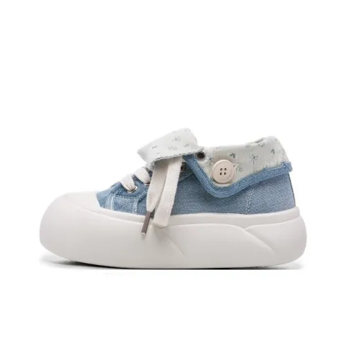 KLJK Повседневная обувь Низкий топ Джинсовый синий Женская