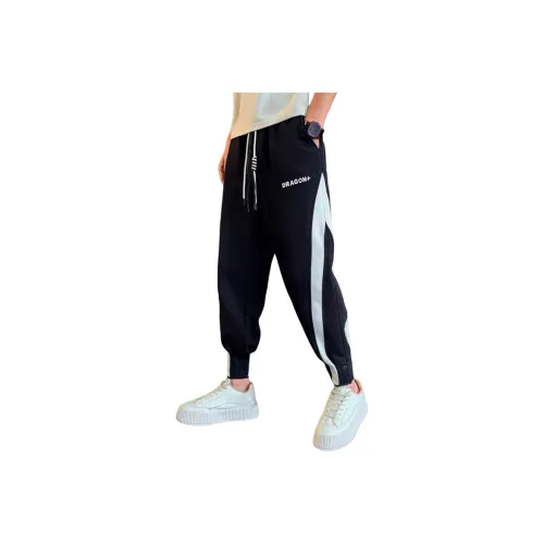 LOUGHNEA Мужские Черные Повседневные Штаны