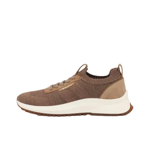 BALLY OUTLINE Низкий топ Повседневная обувь Женская Темно-умбровая