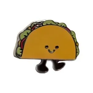 JELLYCAT Interesting Food Taco США New York Limited Значки