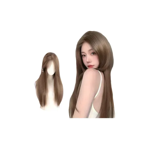 UMIFFA Forehead Lace CENTER Разделенная Длинная Прямая Женская Перука Длинная Прямая