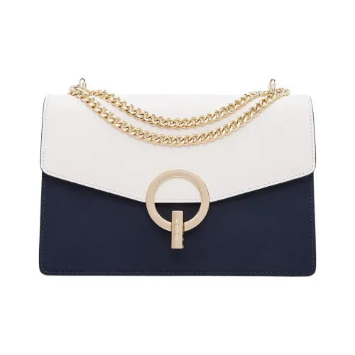 HONGU Сумка через плечо из коровьей кожи женская индиго