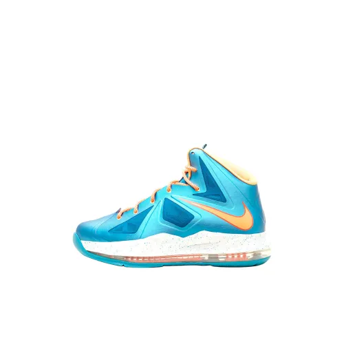 nike Lebron 10 MID Топ Детские Баскетбольные Кроссовки