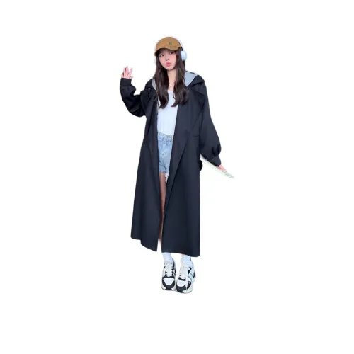 Kangaroo Черный Женский Тренч