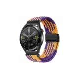 Z Текстура-Фиолетовый Золото [Нейлоновая ткань, вязаная - магнитная застежка - ремешок для часов]