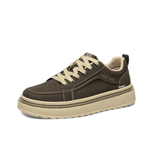 Bake Устойчивая к истиранию противоскользящая низкая повседневная обувь для мужчин