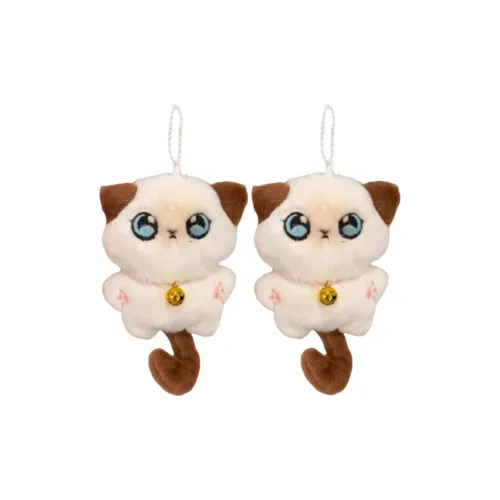 Fat Fat Dragon Мяукающий Сиямский Кот Плюшевая Подвеска 13 см Высота