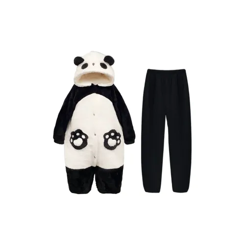 Beerus Панда Набор Унисекс Пижамные комплекты