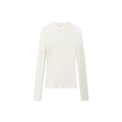 PEACEBIRD Кокосовое молоко Белые Женские T-рубашки