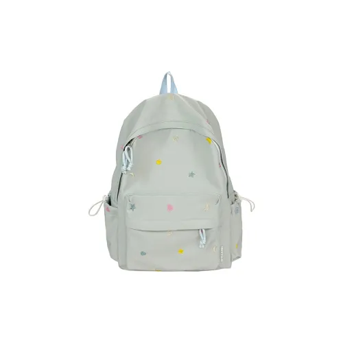 DIFFERENT FACES Нейлон Текстура Водонепроницаемый Водонепроницающий Рюкзак Маленький Женский Синий