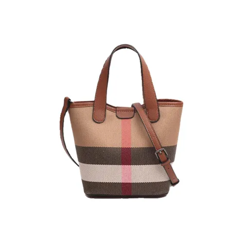 PAYOT Canvas Сумка через плечо Сумка Обычная Женская Клетка Коричневая