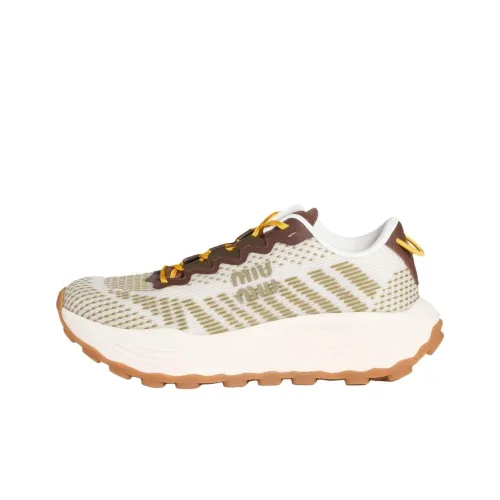 MIU MIU Низкий топ Повседневная обувь Женская Умбра