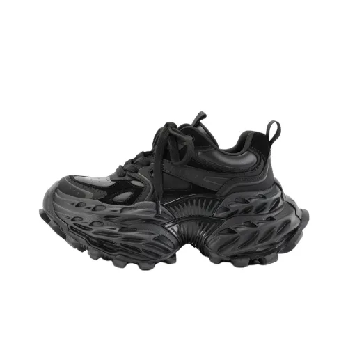 DIBO Модный и Крутой STEP Платформа Дизайн Массивные Кроссовки Минималистский стиль Однотонный Повседневная Обувь Женская