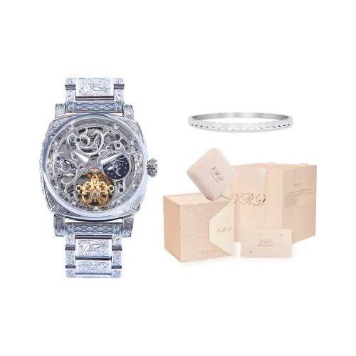 VRQ Faith Series Windsor BW7 Автоматический механический механизм Часы Женские Часы с циферблатом Skeleton