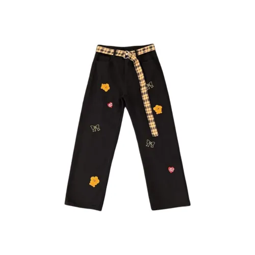 BLACK AT Унисекс Джинсы