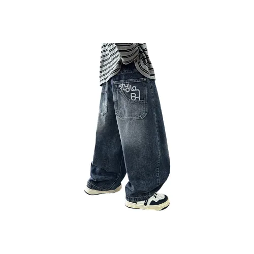 T.MOO Blue School Age Jeans T.MOO Синие Джинсы для школьного возраста