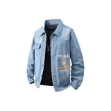 Светло-синяя джинсовая куртка