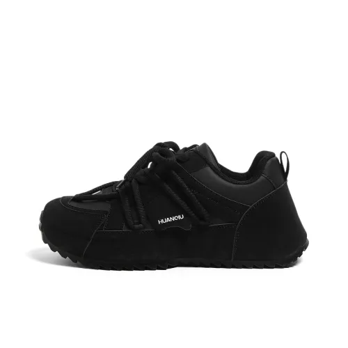 HUANQIU Скейтборд Кроссовки Низкие Черные Мужские