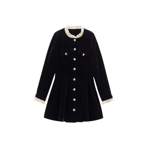 ARIADNAW STUDIO Платье Женское Длинное с Длинными Рукавами