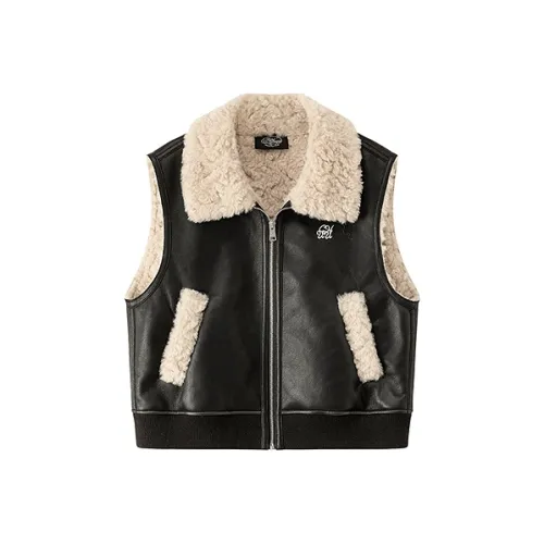 CHUU Черные Женские Жилеты