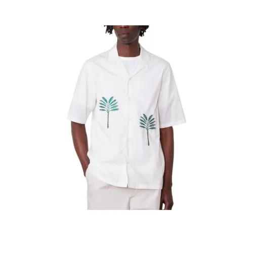 OFFICINE GENERALE Белые Мужские Рубашки