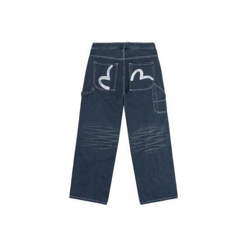 EVISU Джинсовый Синий Мужские Джинсы