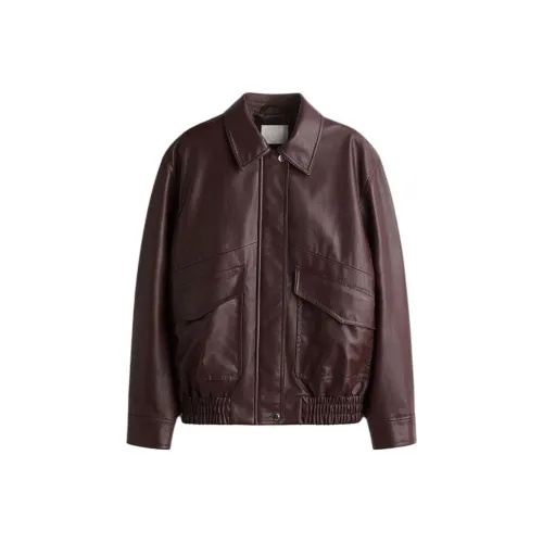 H M Бургунди Женские Куртки