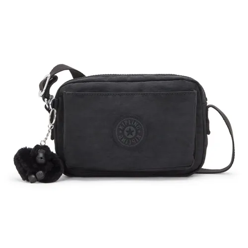 Kipling Полиамидная Нейлоновая Сумка через плечо Средняя Унисекс Черный Noir