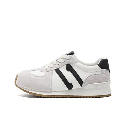 LAORENTOU Высота Увеличивающая Устойчивая к Износу Противоскользящая Низкий Топ Повседневная Обувь Женская