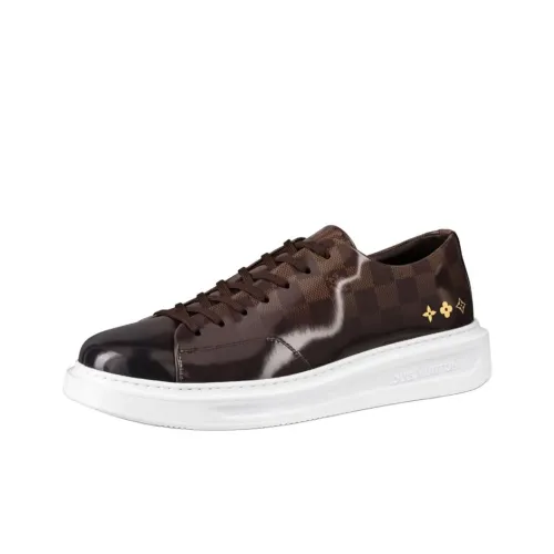 LOUIS VUITTON Beverly Hills Скейтборд Кроссовки Мужские Коричневые