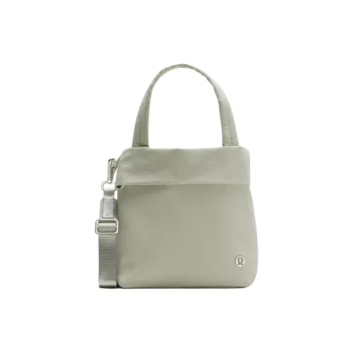 lululemon Нейлон Одно Плечо Сумка Маленькая Женская Туманный Зеленый