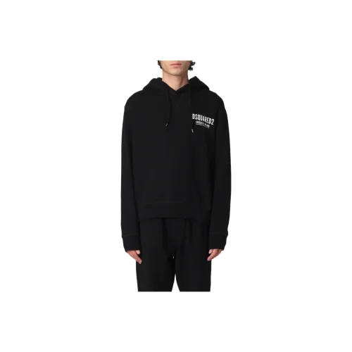 DSQUARED 2 Черные Мужские Свитшоты