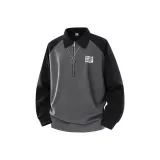 Темно-серый принт