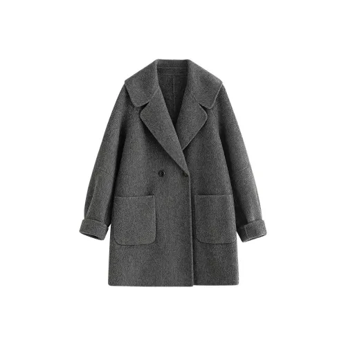 Inman Фотиния Серый Женский Пальто