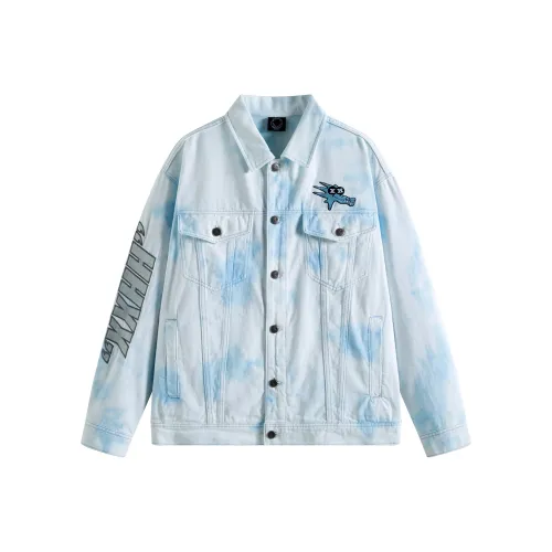 Clubxxhh Светло-синие унисекс джинсовые куртки